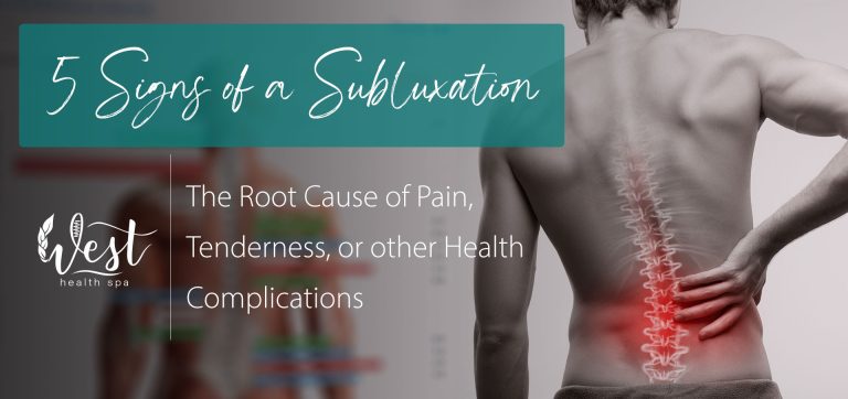 5 Signs of a Subluxation